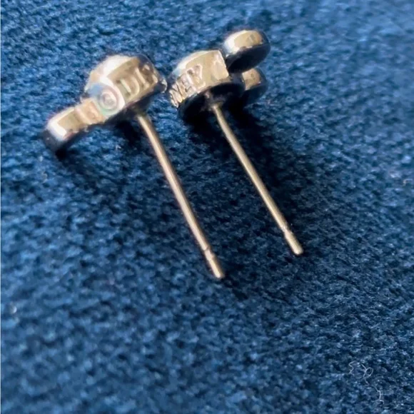 Disney Parks Arriba Bros. Rhodium Mickey Icon Earrings - Picture 7 of 7